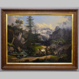 Unbekannte/r Künstler/in, Jagdmotiv, 19. Jh.