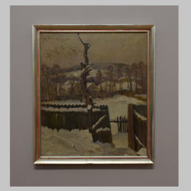 Joszef Kerekes, Winterliche Landschaft, 20. Jh.