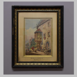 Holubowsky, Pfarrhaus St. Sebaldus in Nürnberg, 1830
