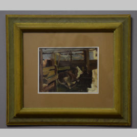 August Eisenmenger, Tiermotiv, 19. Jh.