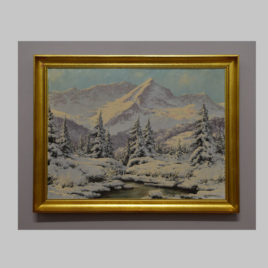 Eisenberger, Winterlandschaft, um 1930