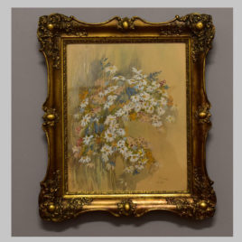Unbekannte/r Künstler/in, Blumenstillleben, 19. Jh.