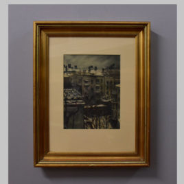 Ernst Michael Wagner, Wien, Wagnerhaus Blick vom Garten, 20. Jh.