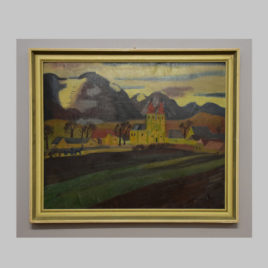 Rudolf Holzinger, Dorflandschaft, 1. H. 20. Jh.