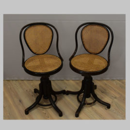 Thonet Bugholz Drehstühle, um 1910