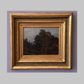 Unbekannte/r Künstler/in, Almlandschaft, um 1890