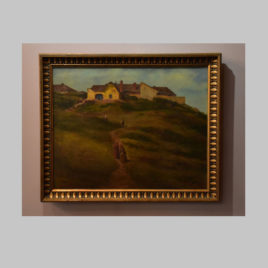 Ferdinand Brunner, Hügellandschaft mit Gehöften, 1931