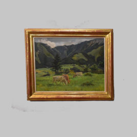 Kiraly, Landschaft mit Weidevieh, 1. H. 20. Jhd.