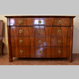 Kommode, 4ladig, um 1830