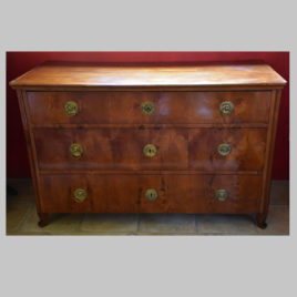 Kommode, 3ladig, um 1840