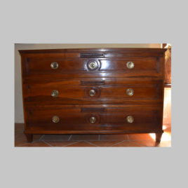 Kommode, 3ladig, um 1780