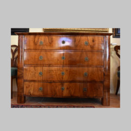 Kommode, 4ladig, um 1830