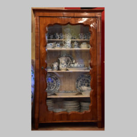 Biedermeier Glasschrank, um 1830